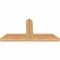 Ekena Millwork Portland Timber Gable Bracket, Western Red Cedar, 48"W x 24"H x 3 1/2"D x 5 1/2"F, 12/12 Pitch GBW048X24X0406POR00SWR - alternate 3